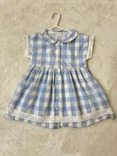 baby GAP ギンガムチェック ワンピース（着画あり
