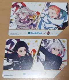 ファミマ 刀剣乱舞 冬フェスタ2020 応募券 今剣 岩融 骨喰 鯰尾