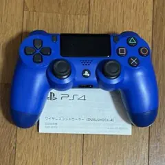 SONY PS4 純正 コントローラー DUALSHOCK 4 ブルー