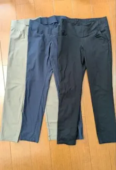 犬印本舗　マタニティレギンスパンツ　３本セット