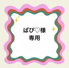 ぱぴ♡様専用