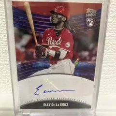 エリー・デラクルーズ　サイン入りフレーム シンシナティ•レッズ シンシナティ レッズ(CINCINNATI REDS)】エリー・デラクルーズ