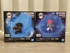 【新品未開封】鬼滅の刃 フィギュアライト 冨岡義勇 猗窩座 2点セット