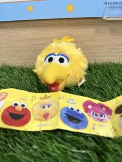 セサミストリート フェイスマスコット ガチャ ビッグバード