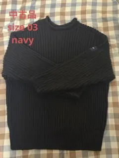 DESCENDANT DRAGNET RIB KNIT ロールネック 03のサムネイル