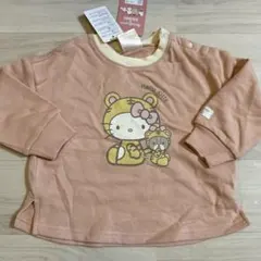 バースデイ　フタフタ　サンリオ　ハローキティ 長袖トップス ピンク　トレーナー