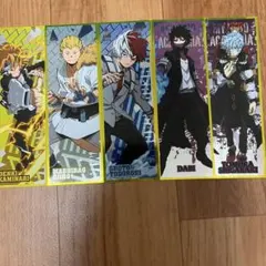 僕のヒーローアカデミア シール5枚まとめ