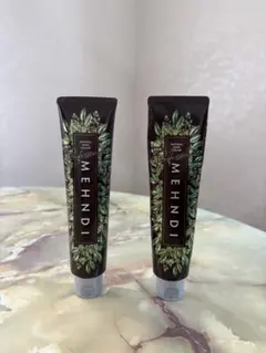 新品 2本 MEHNDI メヘンディ ナチュラルヘアカラー プロ 135g BB