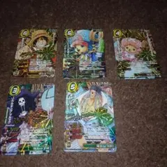 ミラバトワンピースカード5枚 OPR