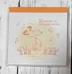 スヌーピー スクエアメモ