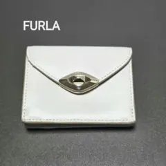 FURLA フルラ アイ S 三つ折り財布 ミニ財布 ライトグレー
