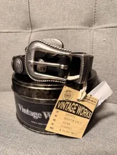 Vintage Works 33/84レザーベルト ブラック Vintage Works 33/84レザーベルト ブラック - メルカリ