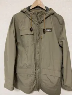 LLBean カーキ マウンテンパーカー Lサイズ
