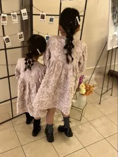 キッズジャガードワンピース ラウレア　キッズ服　セレモニー