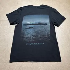 USNAVY ミリタリー　戦艦　半袖　tシャツ　黒　ブラック　海軍