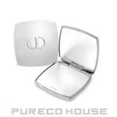Dior コンパクトミラー シルバー