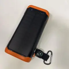 ソーラーパネル付きモバイルバッテリー