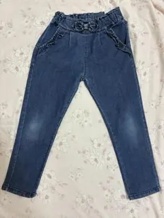 デニム風パンツ 120サイズ ゴムウエスト