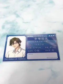 テニスの王子様 テニプリ 手塚国光 ブロマイド カード レア キラ