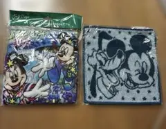 ディズニー　ウォッシュタオル　ミニタオル　セット