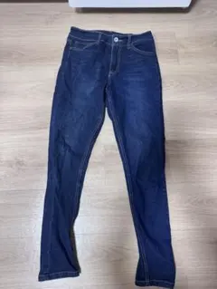 スキニーデニム ダークブルー ウエスト68cm ジーンズ　　ジーパン