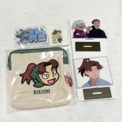 忍たま乱太郎 山田利吉 スクエアポーチ アクリルスタンド 5点セット