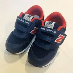 ニューバランス996 キッズスニーカー　15.5cm 紺、赤、白