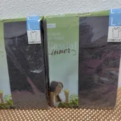 3分袖Tシャツ　レディース　肌着　Lサイズ 4枚　⑤⑦