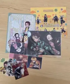 鬼滅の刃 くらクリアファイル、下敷きセット