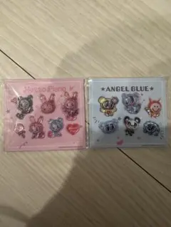 ナルミヤキャラクターズ エンジェルブルー メゾピアノ シール2枚セット