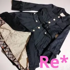 USED★Re*★レディースアウター・トレンチコート・ライナー・Aライン・フレア