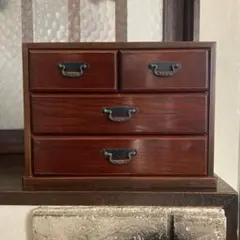 木製 小箪笥 レトロ　中古