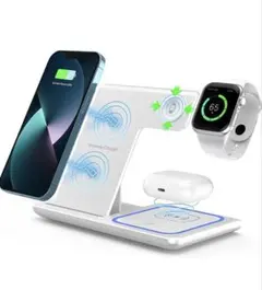 ワイヤレス充電器 3in1 急速充電