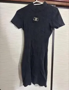 GYDA リブニット ミニワンピース 半袖のサムネイル
