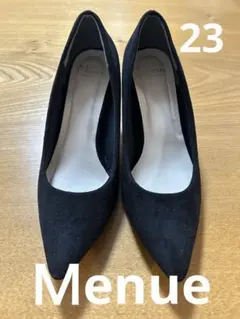 Menue ブラック パンプス23のサムネイル