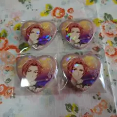 アイナナ 御堂虎於 マリマリ缶バッジ 4点