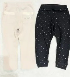 キッズボトムス 2点セット