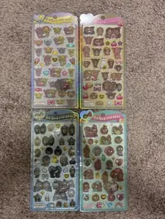 うるちゅるポップシール モンチッチ 4種セット