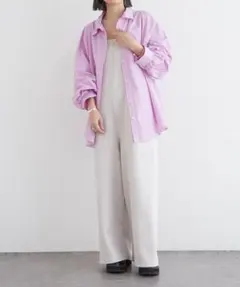 【極美品】Omekashi オメカシ ベアサロペットS〜M★ライトグレーのサムネイル