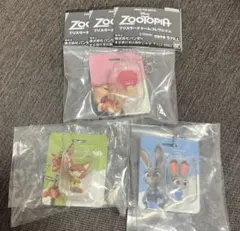 ズートピア ブリスターチャームコレクション　3点セット　ニック　ジュディ　アイス