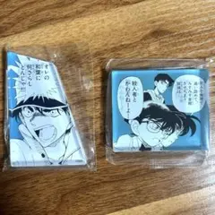 名探偵コナン コナン探偵社 アクリルブロック【服部平次＆コナン】2点セット