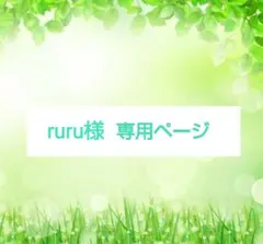 ruru様 専用ページのサムネイル