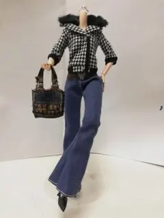 1/6ドール衣装　バービー人形衣装　洋服セット+ドレス+アクセサリーセット