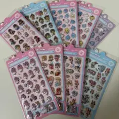 ぷっくりシール 立体シール 9枚セット