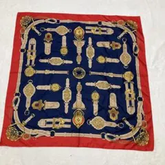 希少　レトロ　大判スカーフ