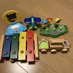 木製おもちゃ他セット 知育玩具