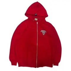 90s PIKO 両面 プリント フル ジップパーカー y2k 短丈 ボックス