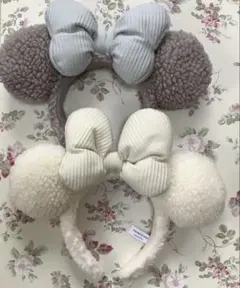 ミニー　モコモコ　カチューシャ