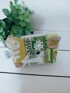 ミナペルホネン ハンドメイド L字お財布ポーチ 希少 - メルカリ