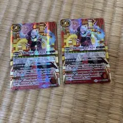 バトスピ　光闇の契約神オメテオトル　シークレット　2枚